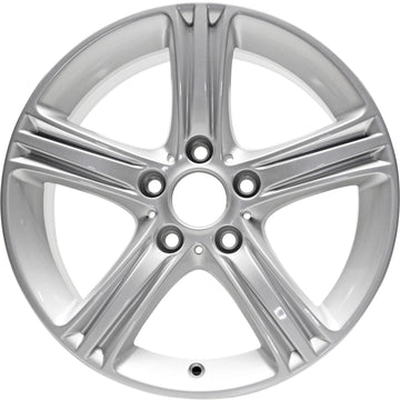 New 17" 2012-2018 BMW 328i Silver Replacement Alloy Wheel - 71535