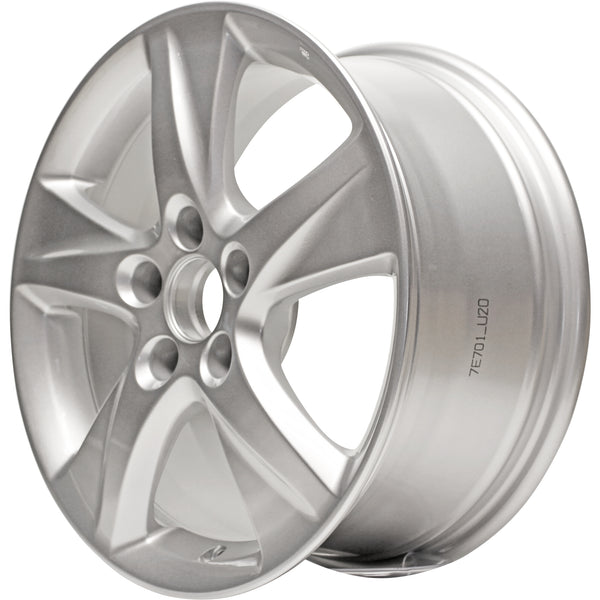 New 17" 2009-2014 Acura TSX All Silver Replacement Alloy Wheel