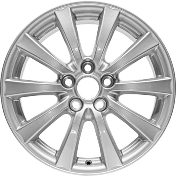 New Set of 4 17x8" Lexus IS250/IS350 Silver Reproduction Alloy Wheels - 74188