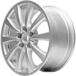 New Set of 4 17x8" Lexus IS250/IS350 Silver Reproduction Alloy Wheels - 74188 - Factory Wheel Replacement