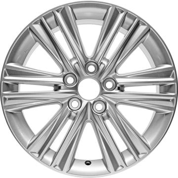 New 17" 2013-2015 Lexus ES350 Silver Replacement Alloy Wheel - 74276