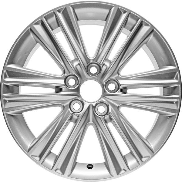 New 17" 2013-2015 Lexus ES350 Silver Replacement Alloy Wheel - 74276 - Factory Wheel Replacement