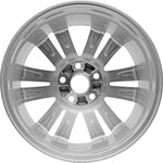 New 17" 2013-2015 Lexus ES350 Silver Replacement Alloy Wheel - 74276 - Factory Wheel Replacement