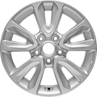 16" 2012-2013 KIA SOUL Silver Replacement Alloy Wheel 