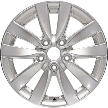 New 16" 2014-2016 KIA Forte Silver Replacement Alloy Wheel - 74677