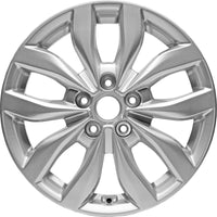 17" 2014-2015 KIA Optima Silver Replacement Alloy Wheel