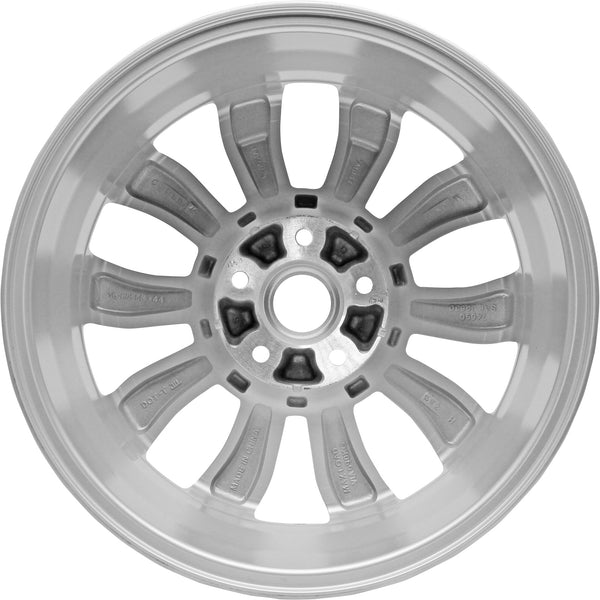 17" 2014-2015 KIA Optima Silver Replacement Alloy Wheel