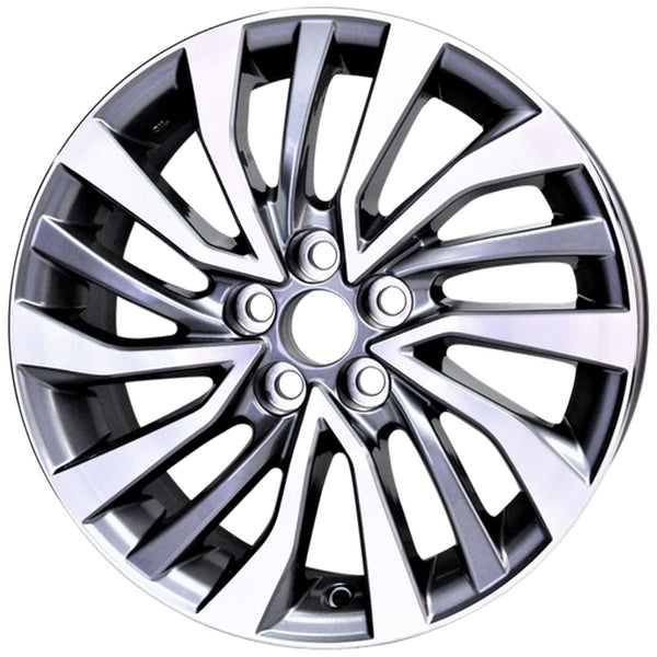 16" 2017-2019 Toyota Corolla Machine Grey Replacement Alloy Wheel