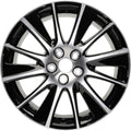 New 19" 2017-2019 Toyota Highlander SE Machined and Black Replacement Alloy Wheel - 75215