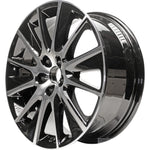 19" 2017-2019 Toyota Highlander SE Machined and Black Replacement Alloy Wheel