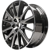 19" 2017-2019 Toyota Highlander SE Machined and Black Replacement Alloy Wheel