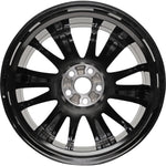 19" 2017-2019 Toyota Highlander SE Machined and Black Replacement Alloy Wheel