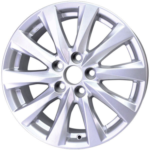 17" 2018-2020 Toyota Camry Silver L & LE Replacement Alloy Wheel
