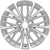 18" 2018-2020 Toyota Camry Machine XLE Silver Replacement Alloy Wheel