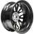 18" 2018-2020 Toyota Camry SE Machine Black Replacement Alloy Wheel