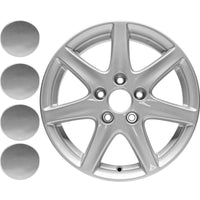 New Set of 4 Reproduction Center Caps for 16" 7 Spoke Alloy Wheel from 2003-2005 Honda Accord - 63858 - Factory Wheel Replacement
