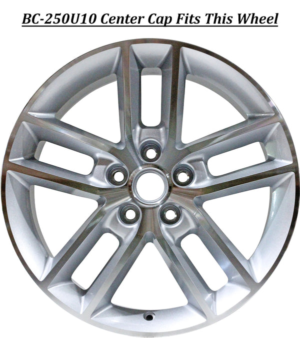 New Reproduction Center Cap for 18" 10 Spoke Alloy Wheel from 2008-2013 Chevrolet Impala - Factory Wheel Replacement