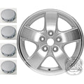 New Set of 4 Reproduction Center Caps for 16" 5 Spoke Alloy Wheel from 2003-2007 Dodge Grand Caravan - 2184