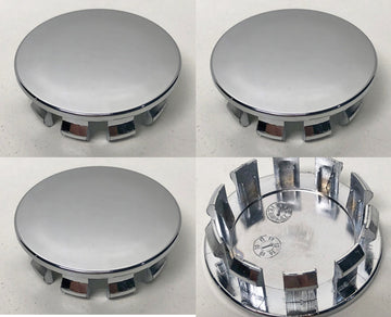 New Set of 4 Chrome Reproduction 2.185" Center Caps for Alloy Wheels from 2008-2012 Chevy Malibu