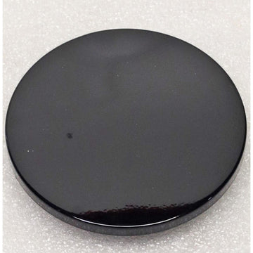 New Reproduction Black Center Cap for Many Volkswagen Alloy Wheels - 2.5" Diameter