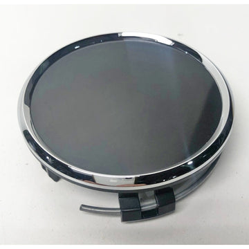 New Reproduction Black Center Cap for Many Mercedes Alloy Wheels - 3" Diameter