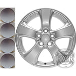 New Reproduction Set of 4 Center Caps for Toyota Sienna Alloy Wheels - BC-P001U20 - Factory Wheel Replacement