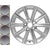 New Reproduction Set of 4 Center Caps for Toyota Camry Alloy Wheels - BC-P001U20 - Factory Wheel Replacement