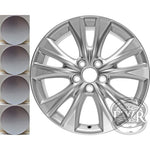 New Reproduction Set of 4 Center Caps for Toyota RAV4 Alloy Wheels - BC-P001U20 - Factory Wheel Replacement