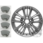 New Reproduction Set of 4 Center Caps for Toyota Camry Alloy Wheels - BC-P001U35 - Factory Wheel Replacement