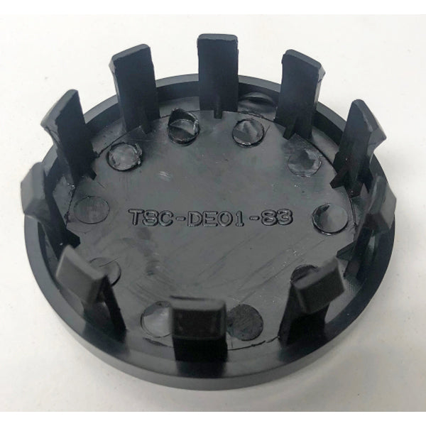 New Reproduction Black Center Cap for Many 20" and 22" Chevy / Cadillac / GMC Trucks and SUVs - Factory Wheel Replacement