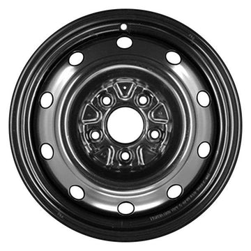 New 15" 2001-2007 Chrysler Town & Country Replacement Black Steel Wheel