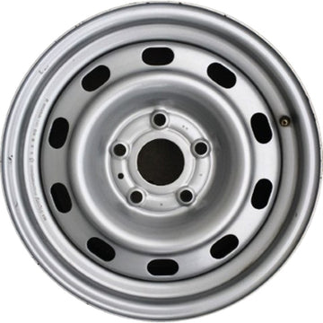 17" 2002-2012 Dodge Ram 1500 Reconditioned OEM Silver Steel Wheel - 52110457AB