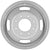 New 16" 2001-2007 GMC Sierra 3500 DRW Silver Replacement Dually Steel Wheel - Factory Wheel Replacement