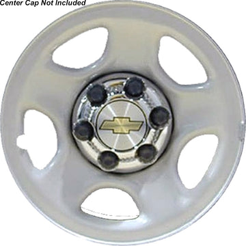16" 1999-2006 Chevrolet Silverado 1500 Reconditioned OEM Silver Steel Wheel - 9595393