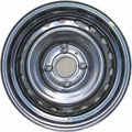New 15" Replacement 2007-2012 Nissan Sentra Black Steel Wheel - 62471