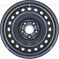 New 16" 2008-2015 Nissan Rogue Replacement Black Steel Wheel