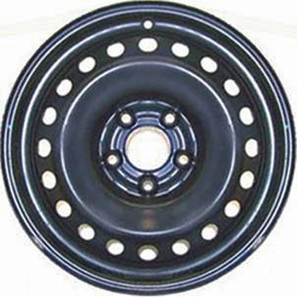 New 16" 2008-2015 Nissan Rogue Replacement Black Steel Wheel - Factory Wheel Replacement