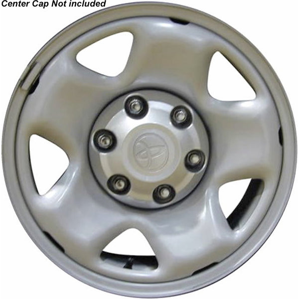 16" 2005-2022 Toyota Tacoma 6 Lug Reconditioned OEM Silver Steel Wheel