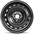 New 15" 2012-2018 Toyota Yaris Black Replacement Steel Wheel - 69608