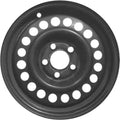 New 15" 2017-2020 Hyundai Elantra Black Replacement Steel Wheel - 70905