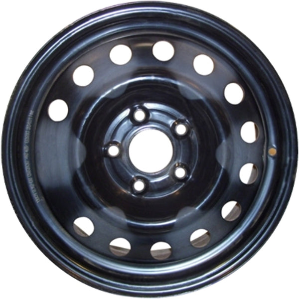 16" 16x6.5" 2007-2010 Kia Magentis Replacement Black Steel Wheel