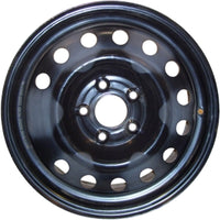 16" 16x6.5" 2006-2010 Kia Optima Replacement Black Steel Wheel 