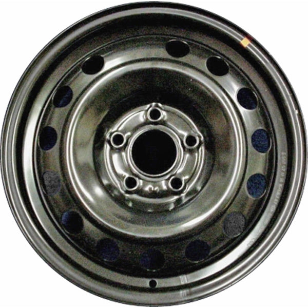 16" 16x6.5" 2014-2019 KIA SOUL Replacement Black Steel Wheel