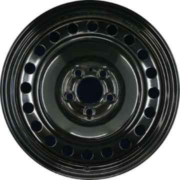 17" 2018-2021 Toyota C-HR Reconditioned OEM Black Steel Wheel - 42611F4010