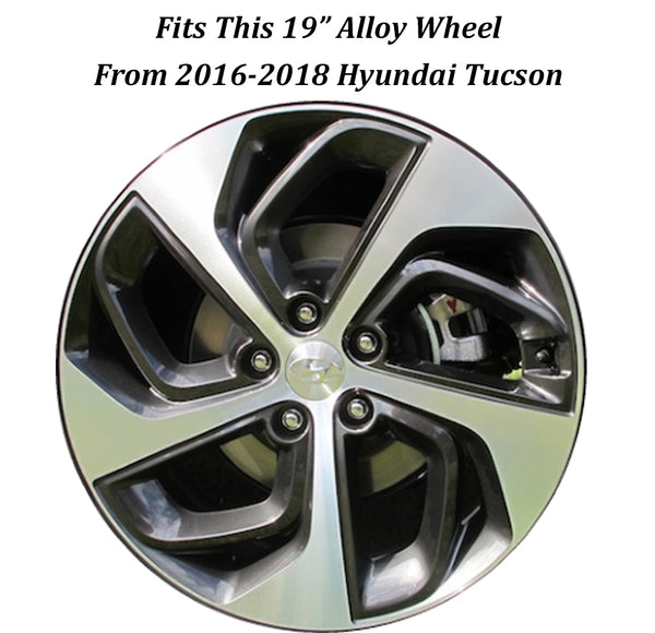 Used Factory OEM Hyundai Center Cap 2 3/8" Diameter Button Center Cap 52960-3S120 - Factory Wheel Replacement