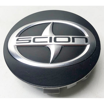 Used Factory OEM 2016 Scion iA Center Cap 2" Diameter Black and Chrome 42603-WB002, DE8C-37190, K3161, 75181
