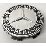 Used Factory OEM Mercedes Benz Button Center Cap 2.875" Diameter 171-400-01-25 - Factory Wheel Replacement